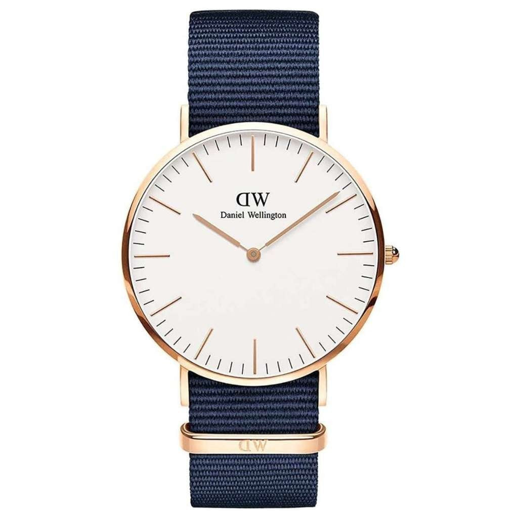 ORIG & IMPORTED Daniel Wellington Classic Bayswater Men's Navy Watch DW00600275
