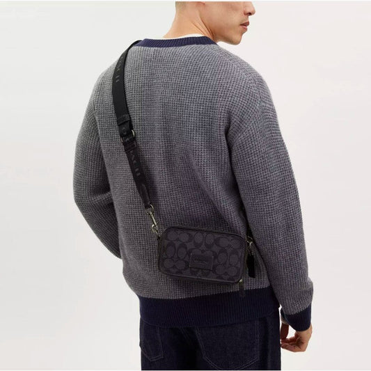 ORIG & IMPORTED CCH Wyatt Crossbody In Signature Canvas Men's Bag Black