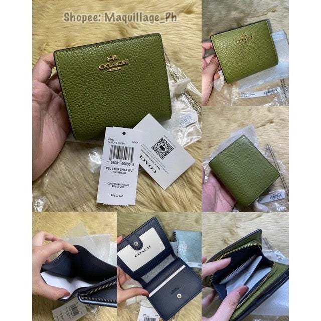 ORIG & IMPORTED CCH SMALL SNAP WALLET COIN PURSE