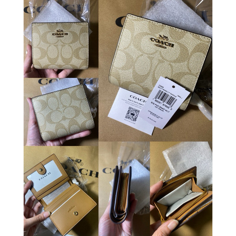 ORIG & IMPORTED CCH SMALL SNAP WALLET COIN PURSE