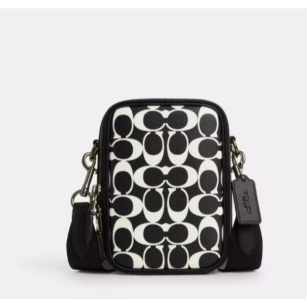 ORIG & IMPORTED CCH Stanton Crossbody In Signature Canvas Men's Small Bag Black/White