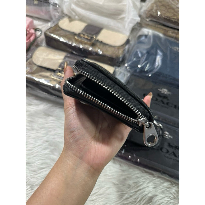 IMPORTED/Orig CCH Long Zip Around Wallet In Signature Jacquard Black