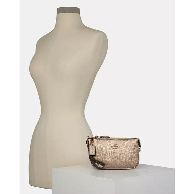 ORIG & IMPORTED CCH Nolita 15 Small Wristlet Wallet Bag Bronze
