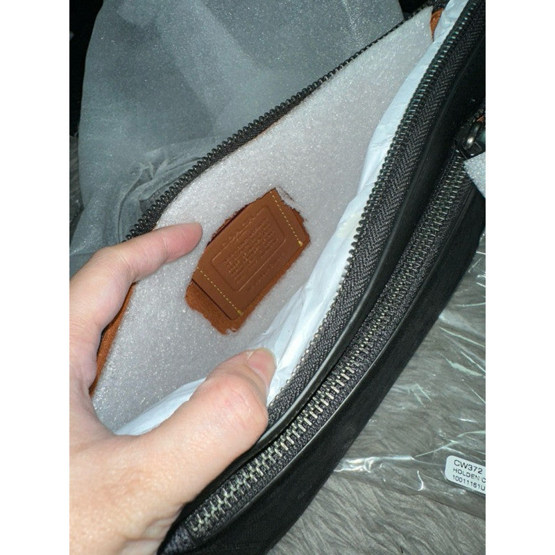 ORIG & IMPORTED CCH Holden Crossbody Black Men’s Bag In Blocked Signature Canvas