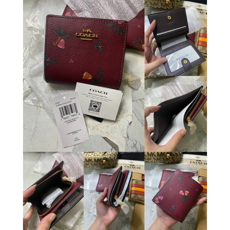 ORIG & IMPORTED CCH SMALL SNAP WALLET COIN PURSE