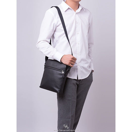 ORIG & IMPORTED CCH Houston Flight Men's Bag in Gunmetal/BLACK