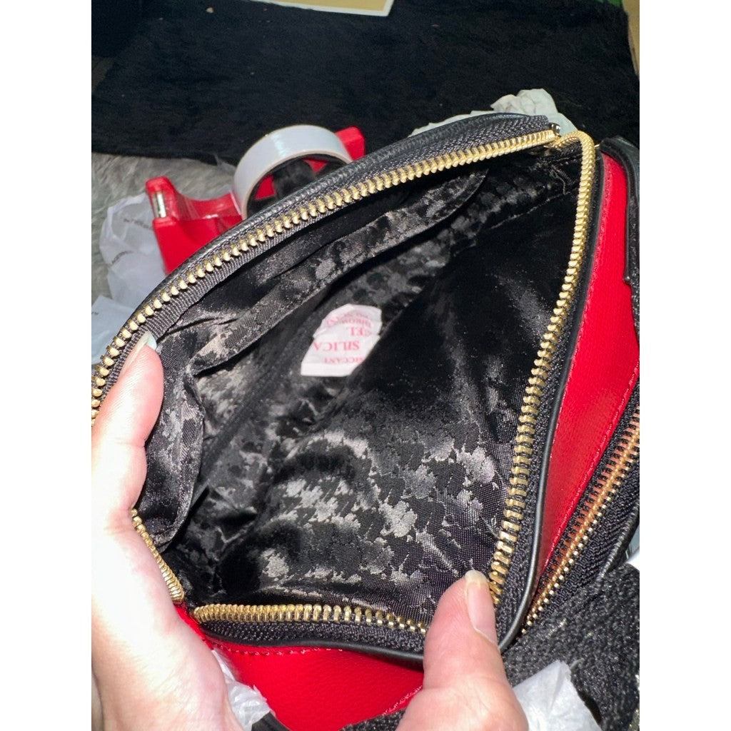 ORIG & IMPORTED Karl Lagerfeld Paris KL Red Camera Crossbody Bag