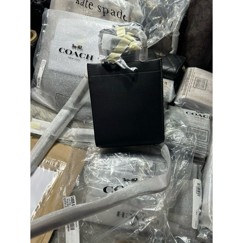 ORIG & IMPORTED CCH Mini Top Handle Cashin Tote Small Black Bag