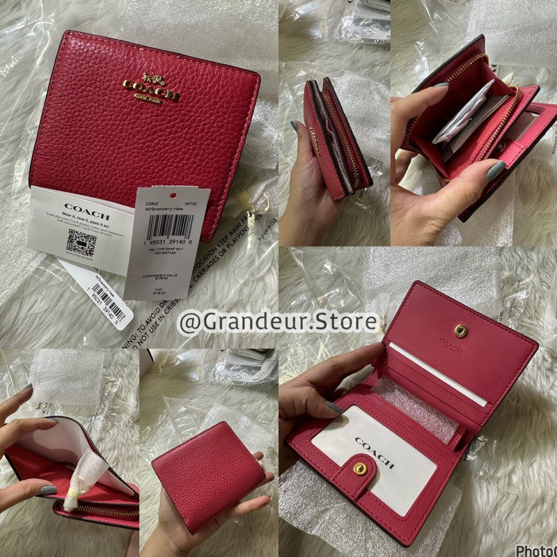 ORIG & IMPORTED CCH SMALL SNAP WALLET COIN PURSE