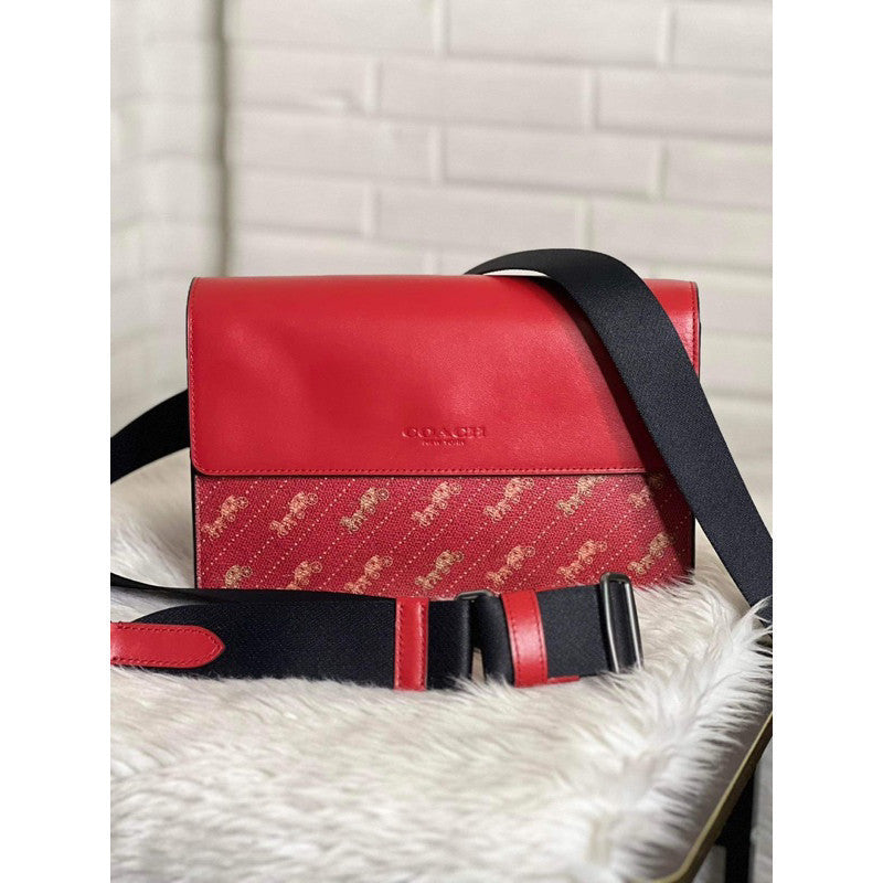ORIG & IMPORTED CCH Turner Flap Crossbody Men’s Bag Red