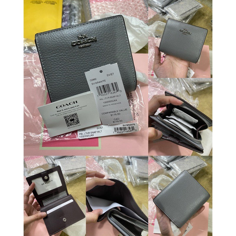 ORIG & IMPORTED CCH SMALL SNAP WALLET COIN PURSE