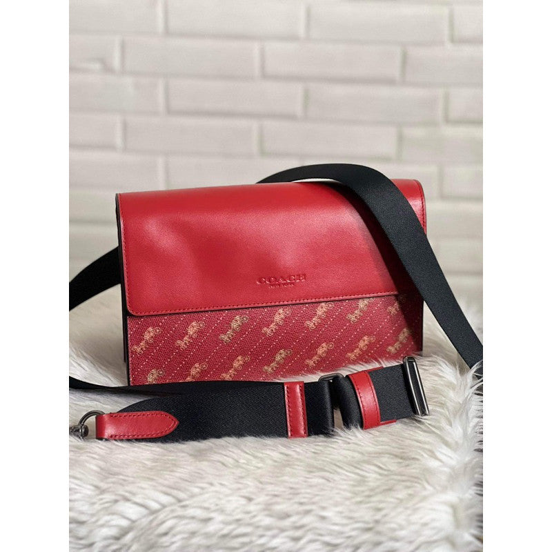 ORIG & IMPORTED CCH Turner Flap Crossbody Men’s Bag Red