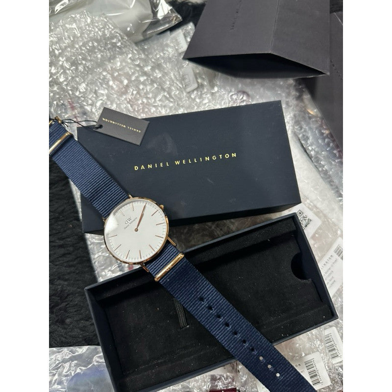 ORIG & IMPORTED Daniel Wellington Classic Bayswater Men's Navy Watch DW00600275