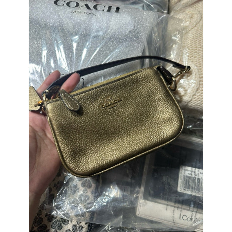 ORIG & IMPORTED CCH Nolita 15 Small Wristlet Wallet Bag Bronze