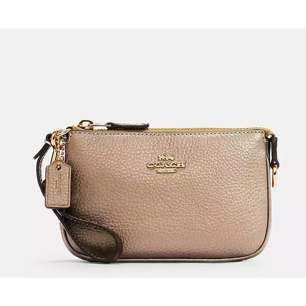 ORIG & IMPORTED CCH Nolita 15 Small Wristlet Wallet Bag Bronze