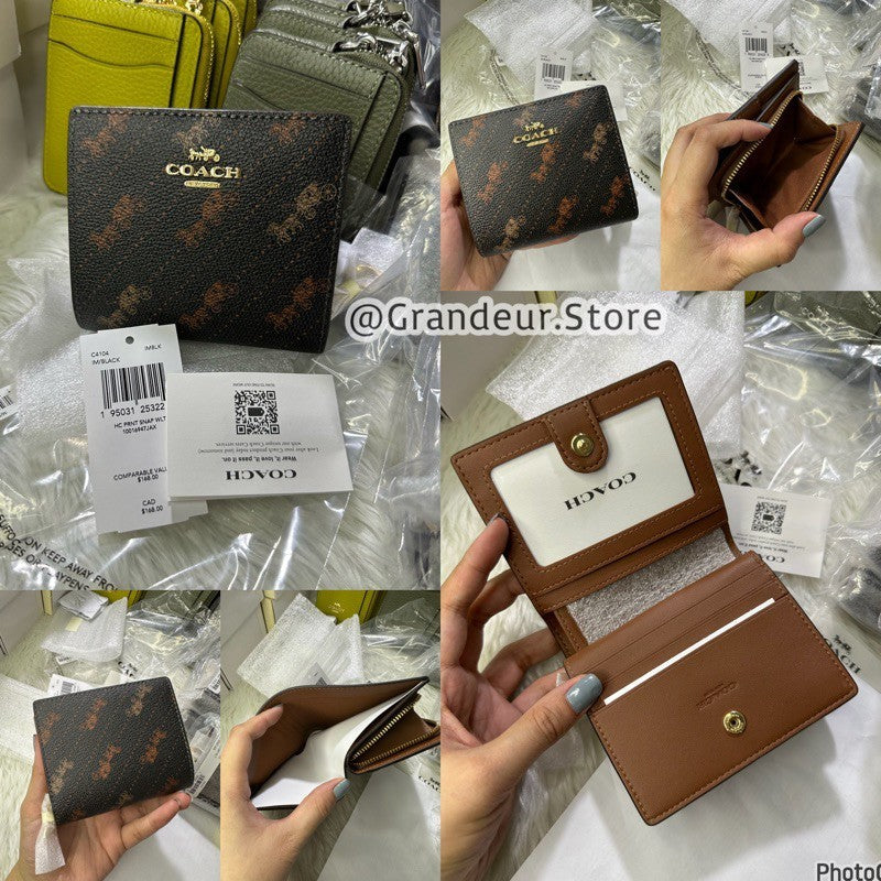 ORIG & IMPORTED CCH SMALL SNAP WALLET COIN PURSE