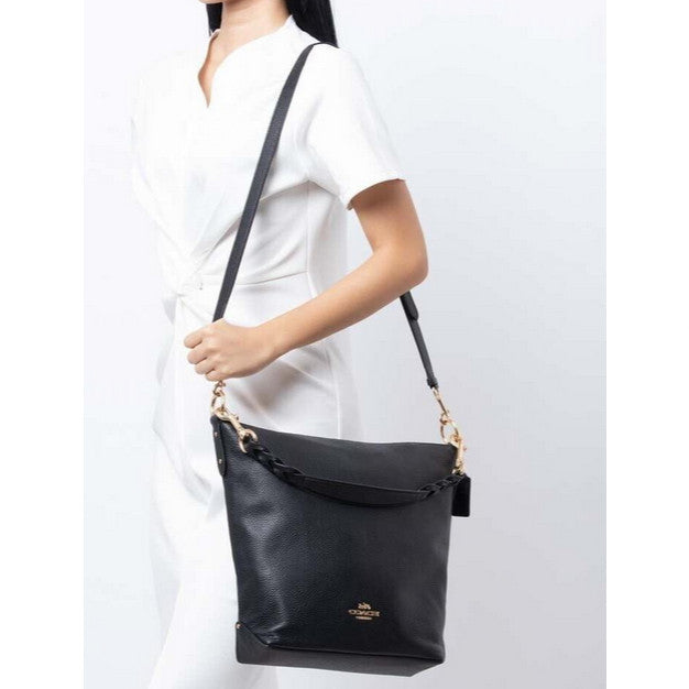 Preloved CCH Abby Duffle Shoulder Bag Black