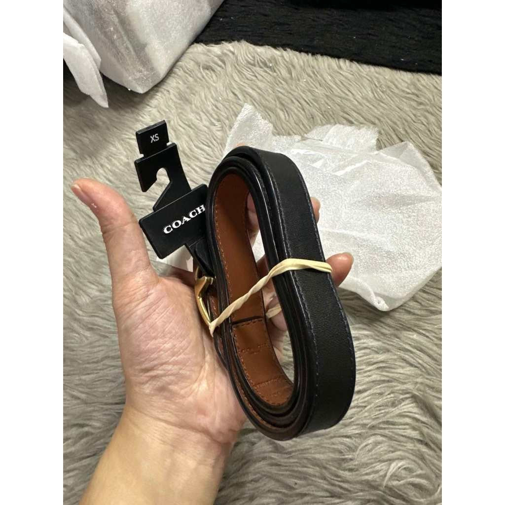 ORIG & IMPORTED CCH 20 Mm Buckle Reversible Belt Women Black
