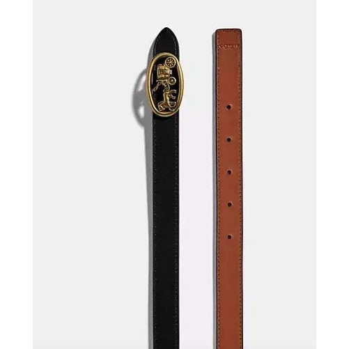 ORIG & IMPORTED CCH 20 Mm Buckle Reversible Belt Women Black