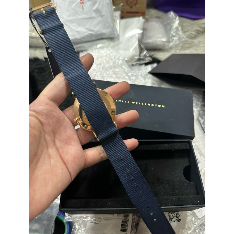 ORIG & IMPORTED Daniel Wellington Classic Bayswater Men's Navy Watch DW00600275
