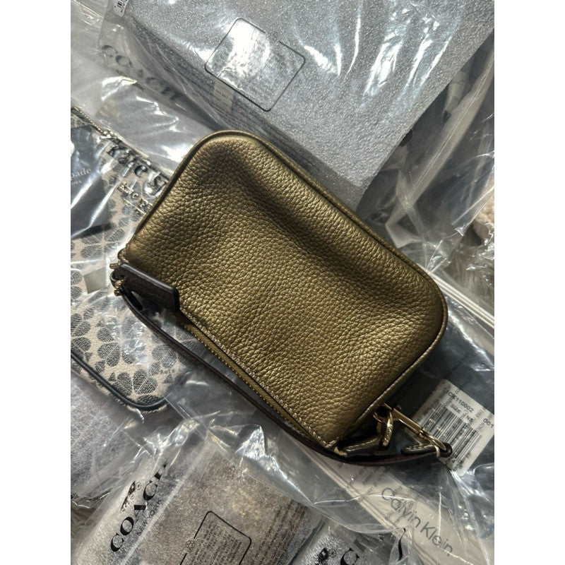 ORIG & IMPORTED CCH Nolita 15 Small Wristlet Wallet Bag Bronze