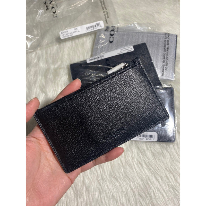 ORIG & IMPORTED CCH Men Zip Card Holder Slim Wallet