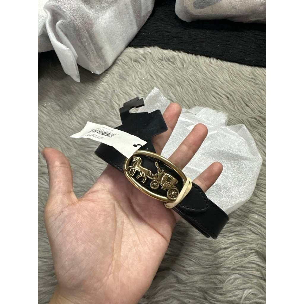 ORIG & IMPORTED CCH 20 Mm Buckle Reversible Belt Women Black