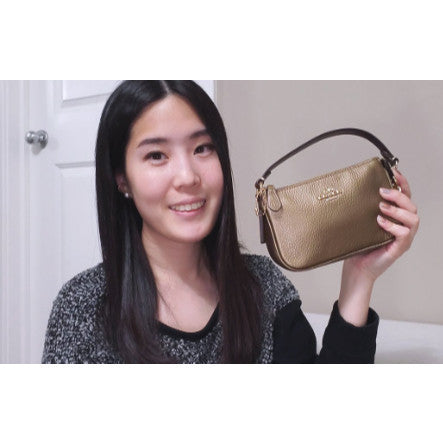 ORIG & IMPORTED CCH Nolita 15 Small Wristlet Wallet Bag Bronze