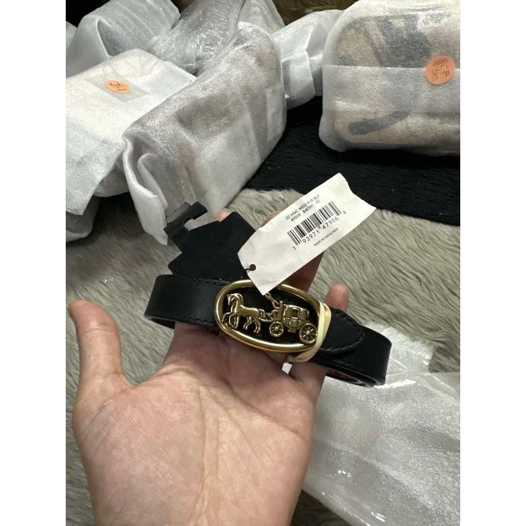 ORIG & IMPORTED CCH 20 Mm Buckle Reversible Belt Women Black