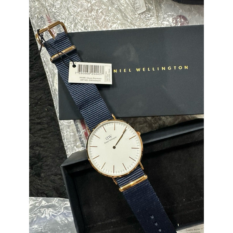 ORIG & IMPORTED Daniel Wellington Classic Bayswater Men's Navy Watch DW00600275