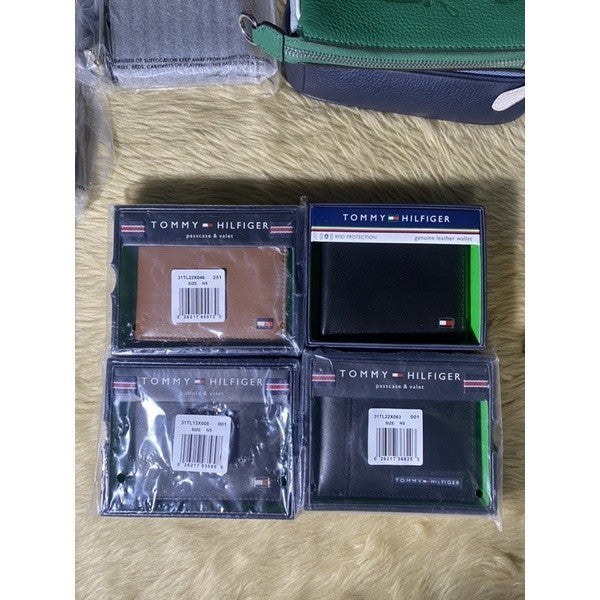 IMPORTED TH Bifold Men’s Wallet black and brown