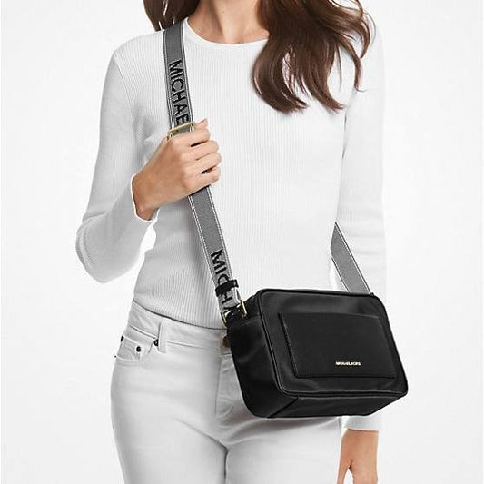 ORIG & IMPORTED MK Jet Set Large Nylon Gabardine Crossbody Bag