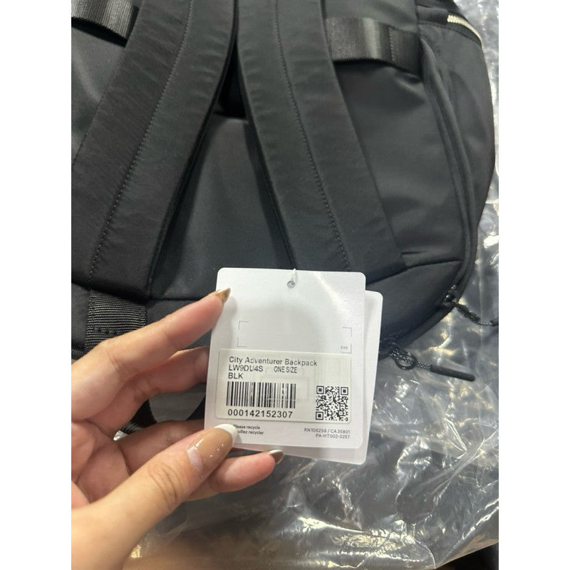 ORIG & IMPORTED Lululemon City Adventurer Backpack 20L Large Black Bag