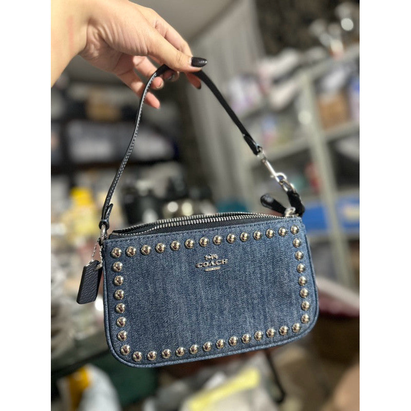 ORIG & IMPORTED CCH Nolita 19 With Rivets Small Bag in DENIM BLUE