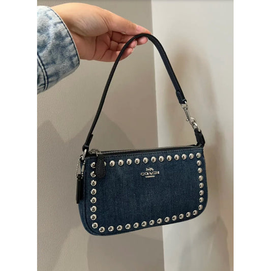 ORIG & IMPORTED CCH Nolita 19 With Rivets Small Bag in DENIM BLUE
