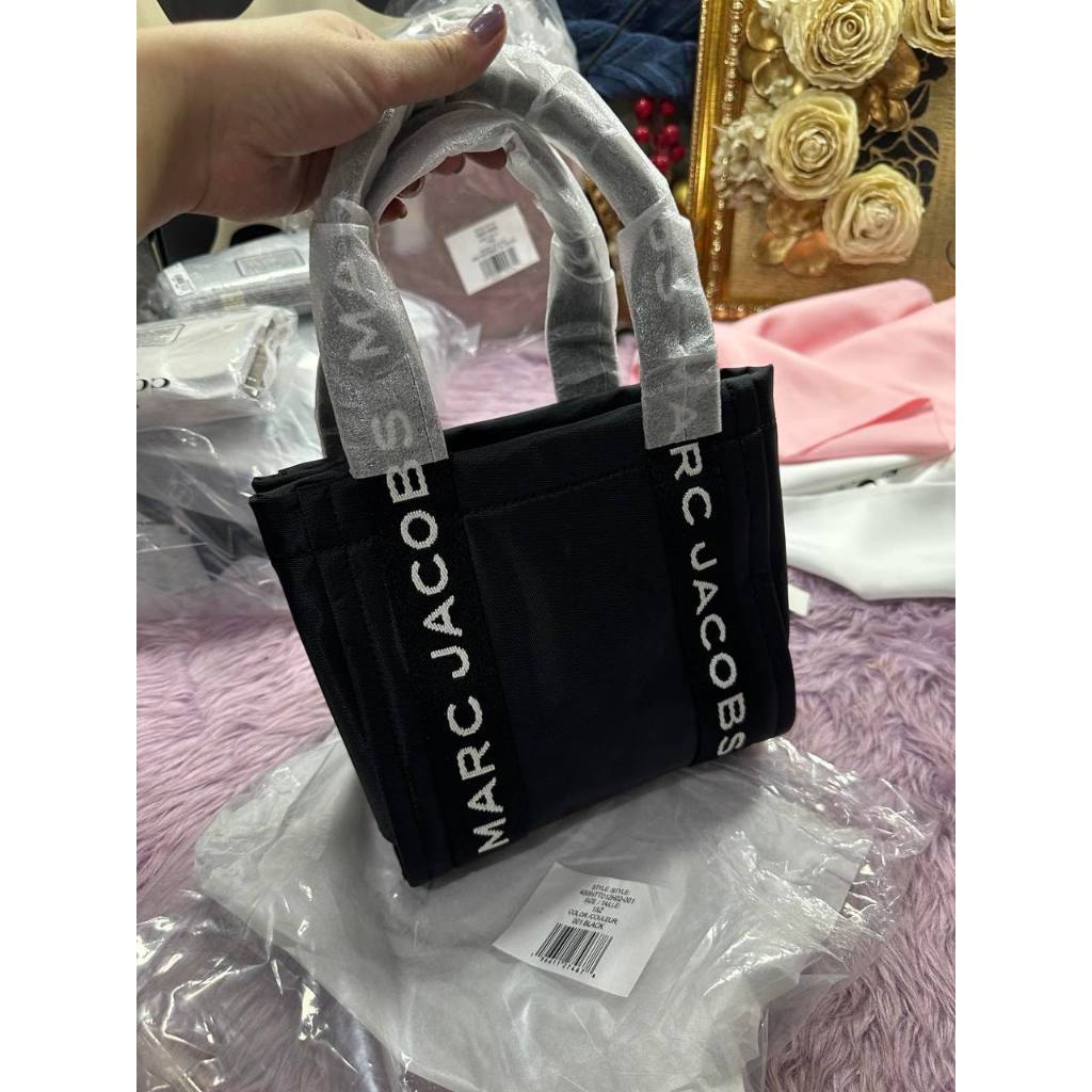 ORIG & IMPORTED MJ Nylon Marc-Et Mini Nylon Tote Bag Black / Camo