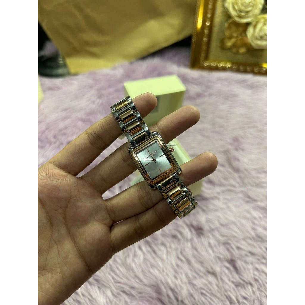 ORIG & IMPORTED AK Klein Women's Watch Two Tone Rose Gold/Silver AK-5217SVRT
