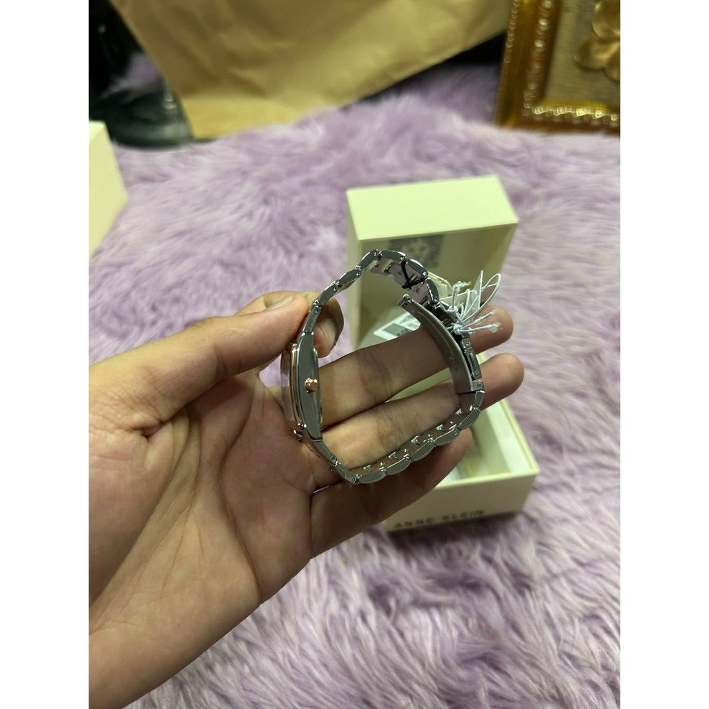 ORIG & IMPORTED AK Klein Women's Watch Two Tone Rose Gold/Silver AK-5217SVRT