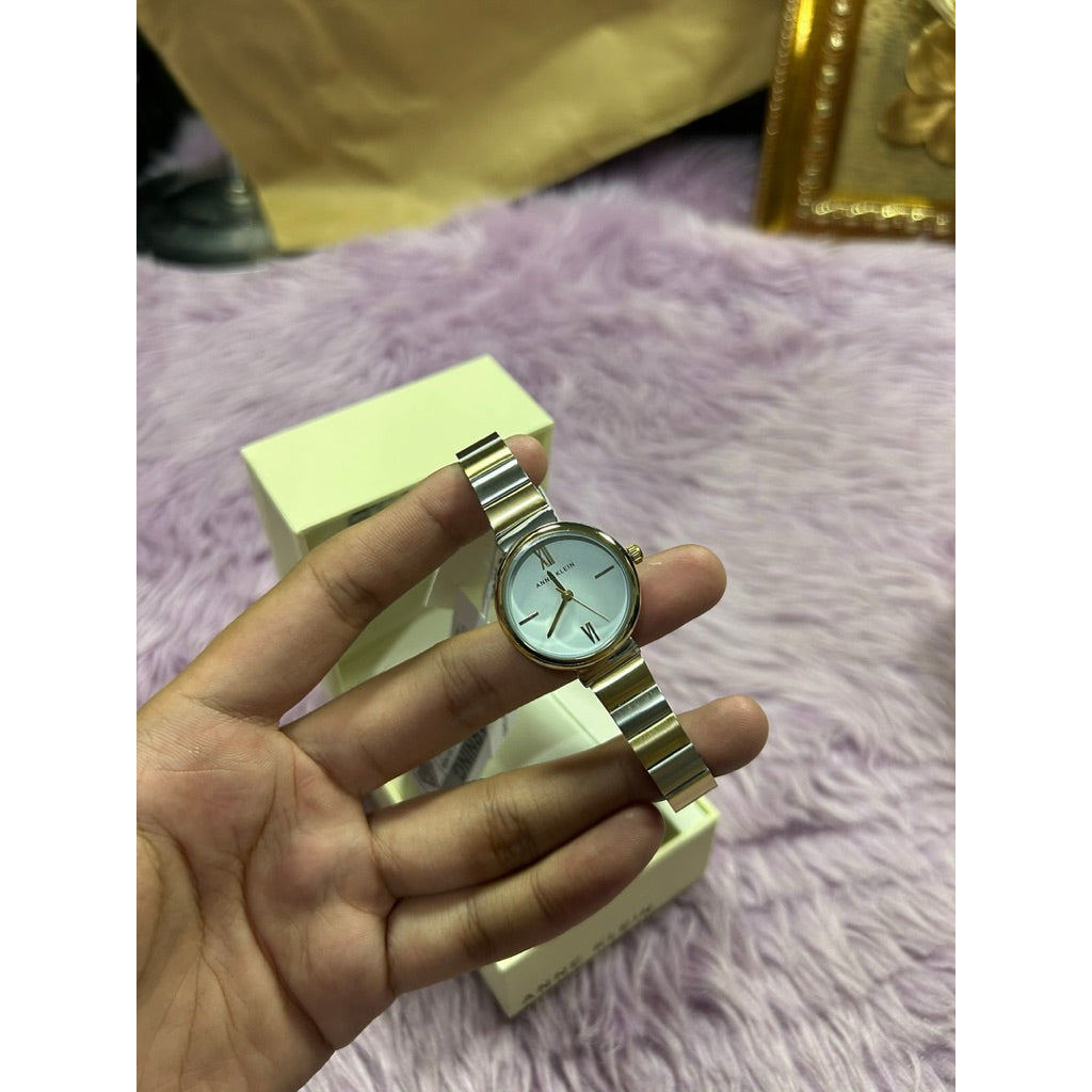 ORIG & IMPORTED AK Klein Women's Watch Two Tone Gold/Silver AK-5191WTTT