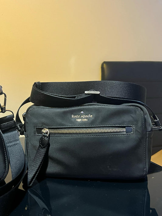 ORIG Preloved KS Chelsea Camera Bag Black Nylon
