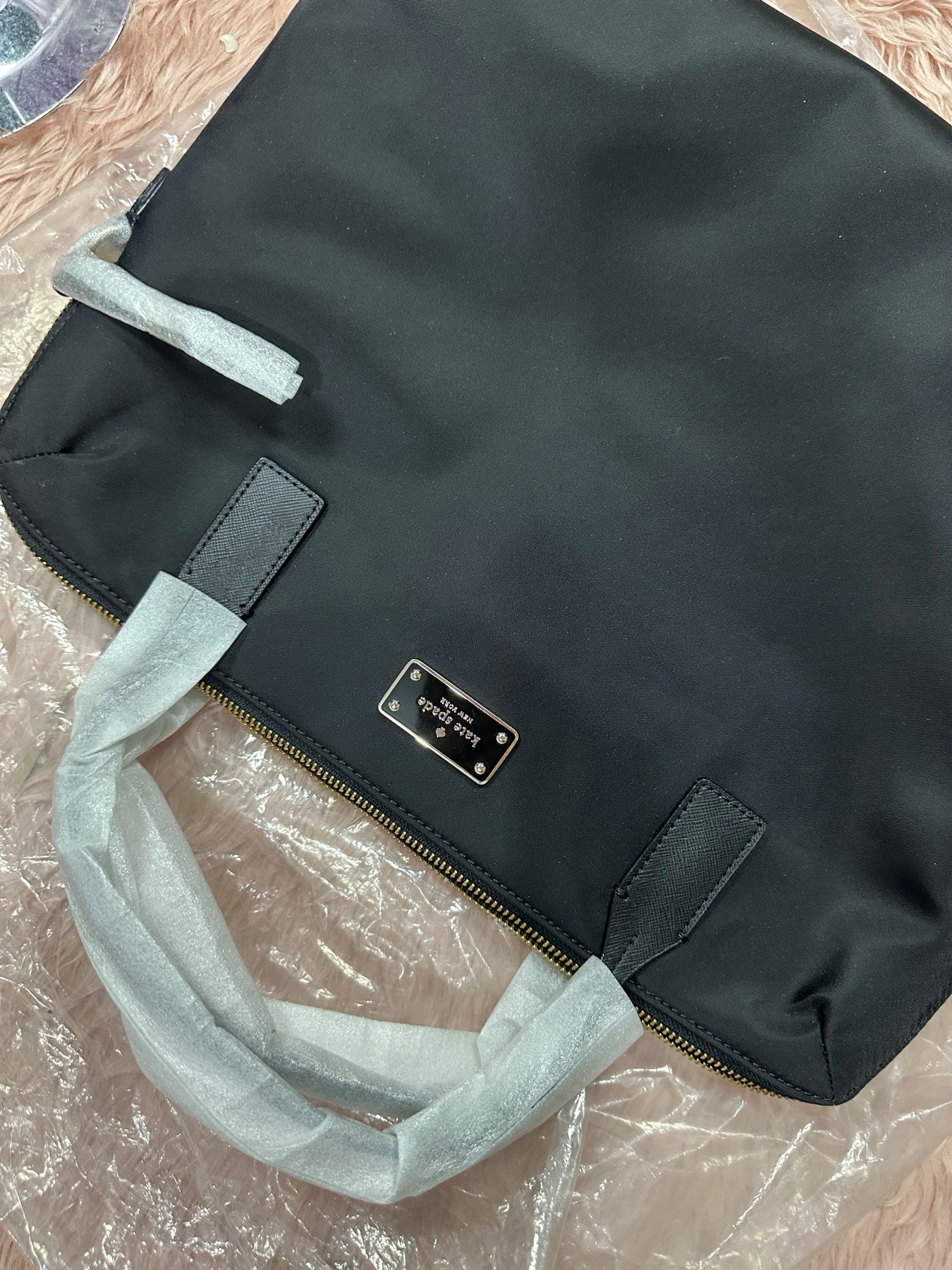 ORIG & IMPORTED KS Blake Avenue Laptop Nylon Black Bag