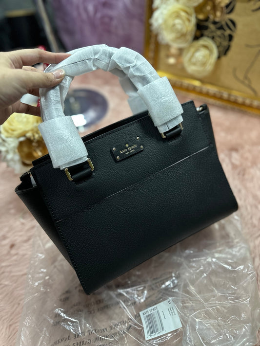 ORIG & IMPORTED KS Grove Street Lana Satchel Black Bag