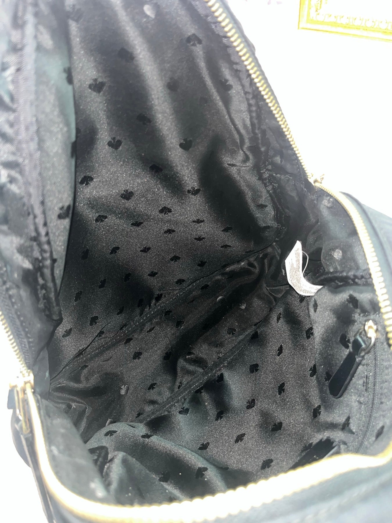 ORIG Preloved KS Dawn Medium Nylon Backpack Black Bag