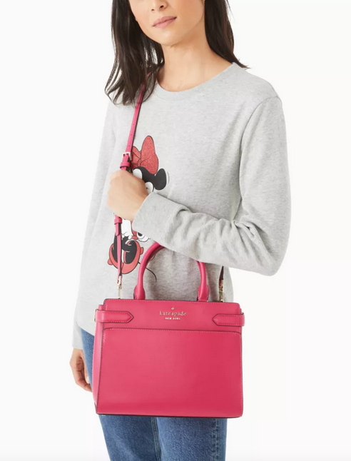 ORIG Preloved KS Staci Medium Satchel Pink Bag