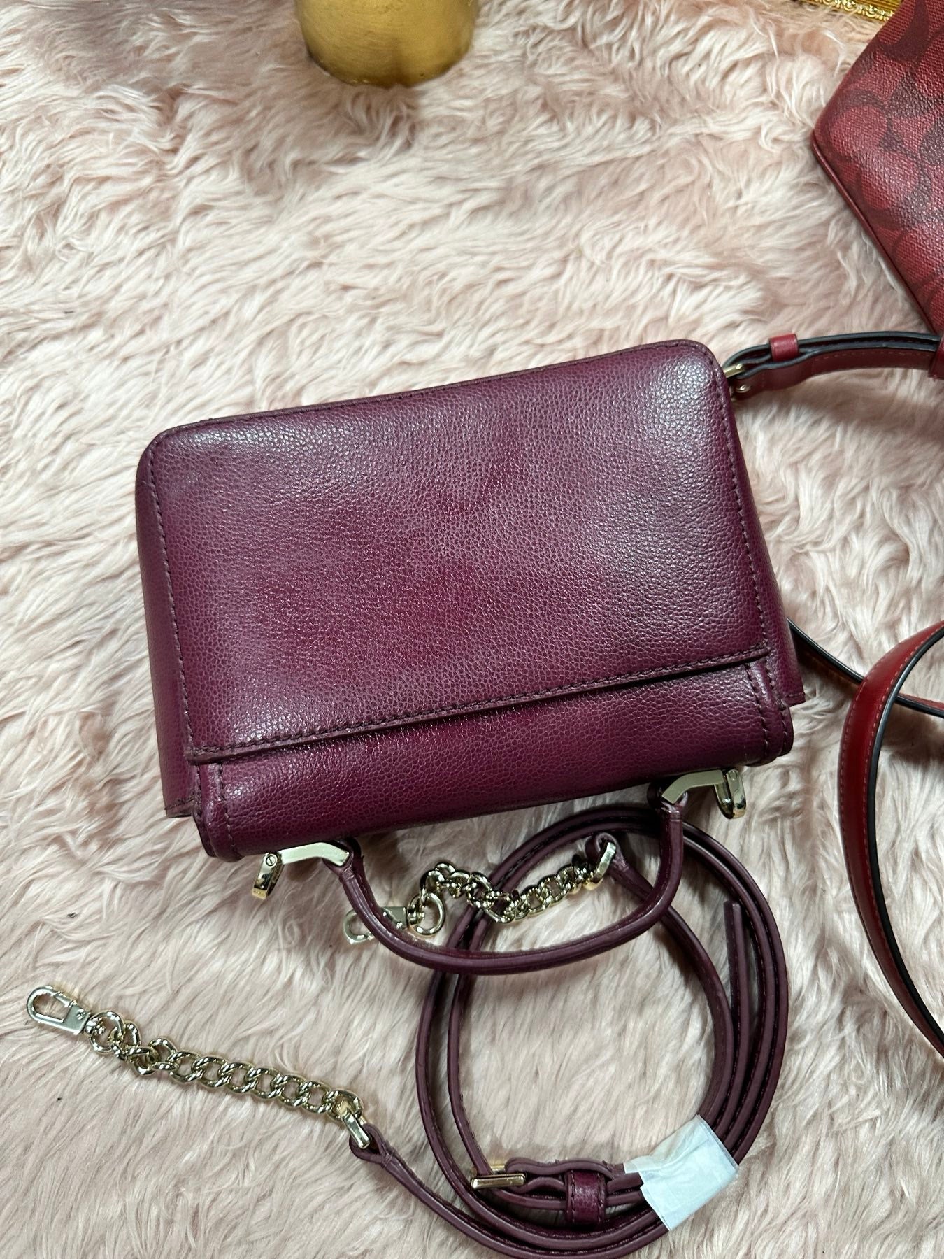 ORIG Preloved KS Patterson Drive Maisie Mini Red Bag