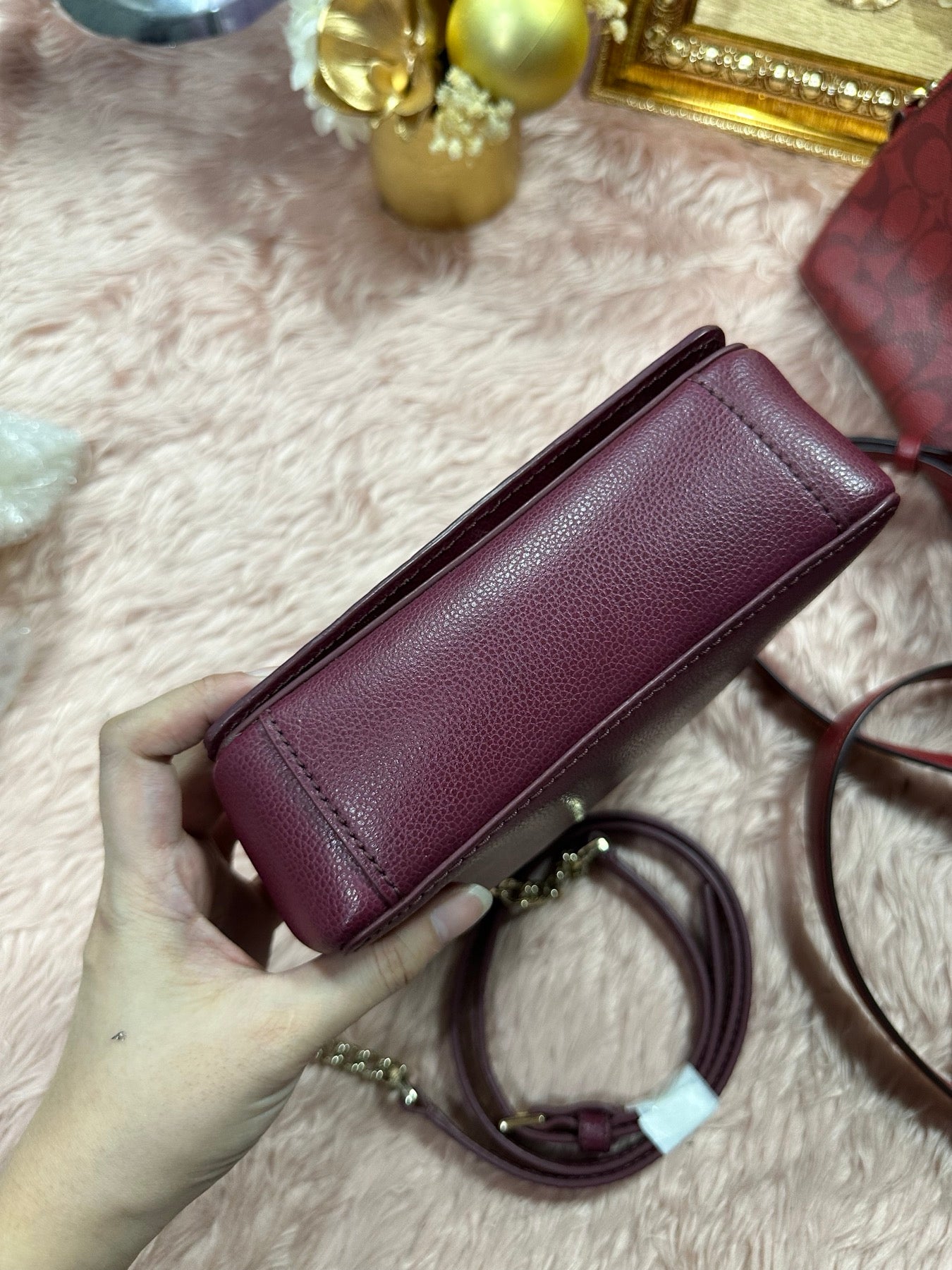 ORIG Preloved KS Patterson Drive Maisie Mini Red Bag