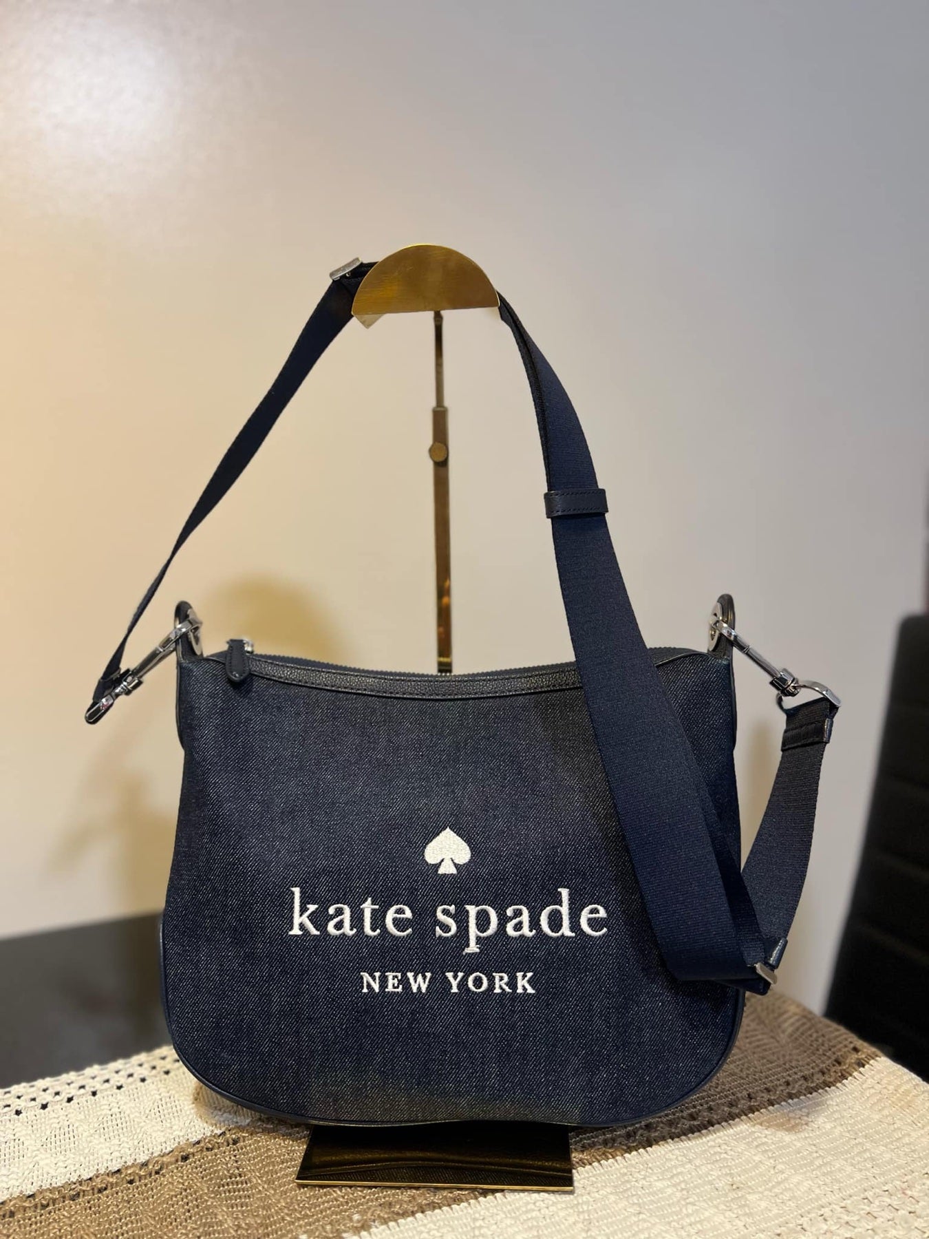 ORIG Preloved KS Rosie Crossbody Denim Blue Bag