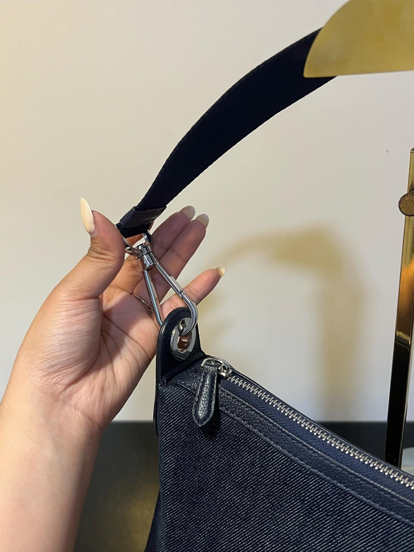 ORIG Preloved KS Rosie Crossbody Denim Blue Bag