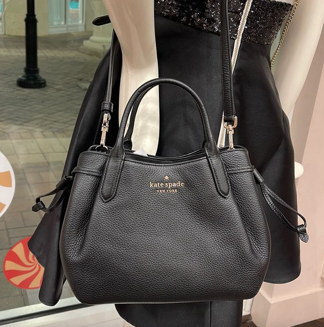 ORIG Preloved KS Dumpling Small Satchel Bag Black