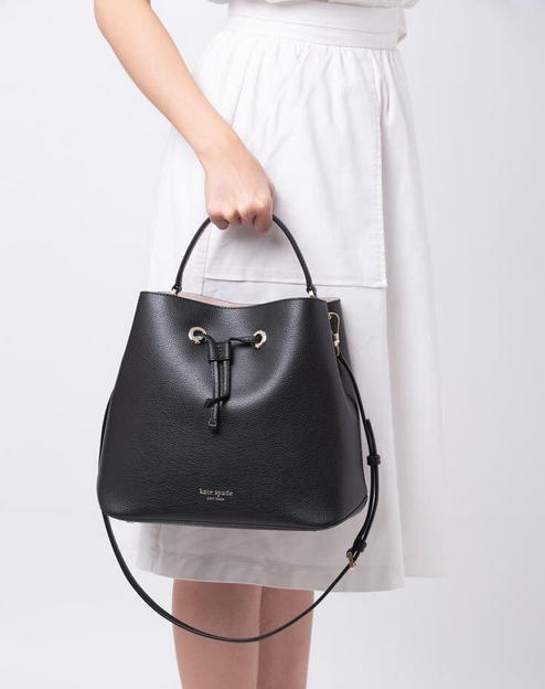 ORIG Preloved KS Eva Large Bucket Black Bag